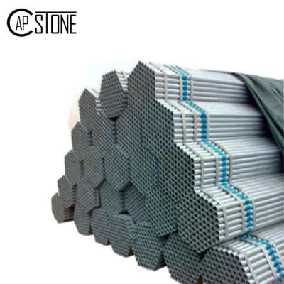 China 200G/M2-300G/bs 1139/en39/en10219 erw hot dip galvanized scaffolding carbon welded steel pipe tube for building materials